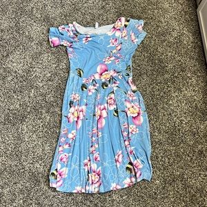 Floral dress, size S